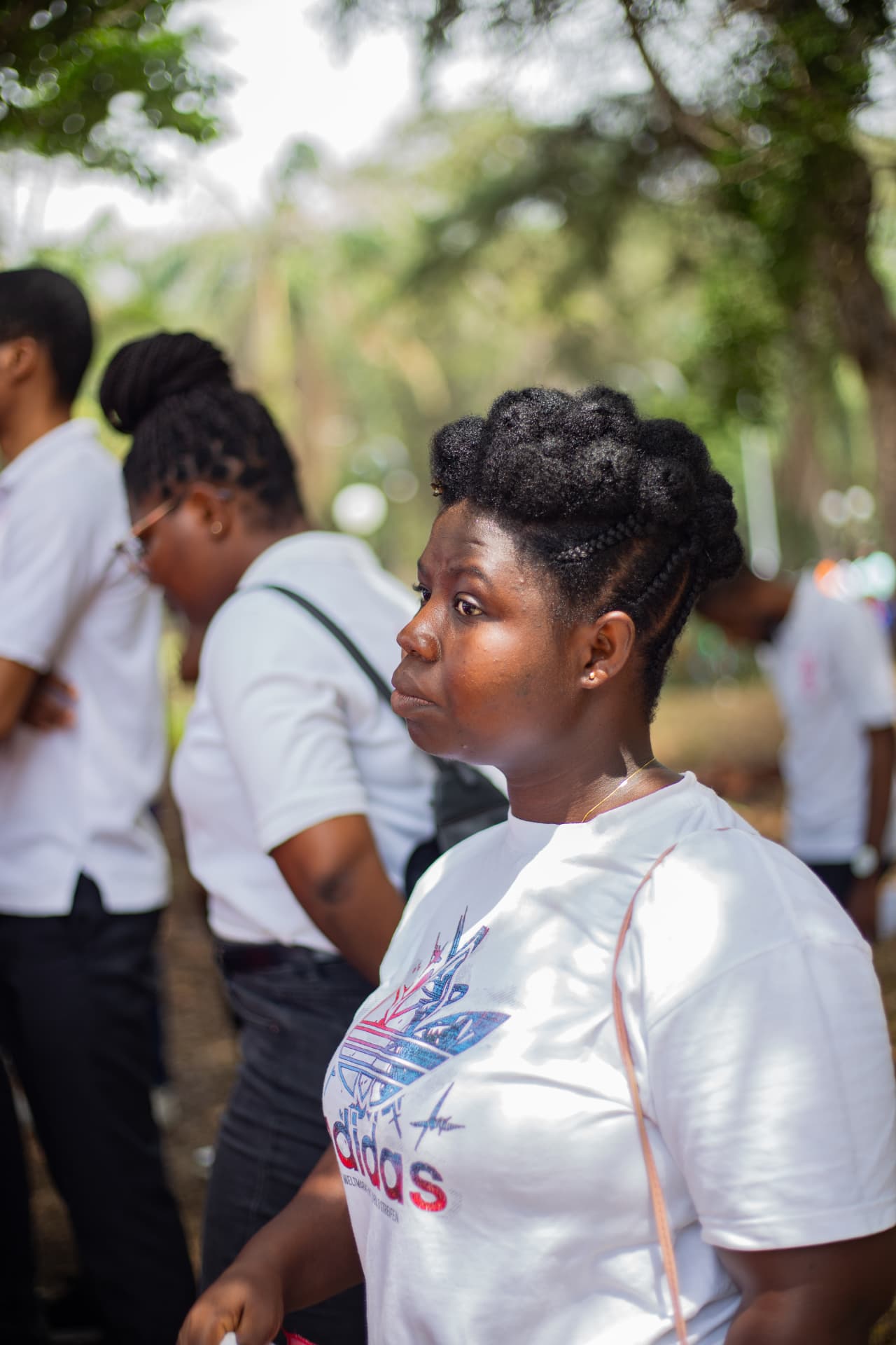 A member of the Icon staff team at a school outing